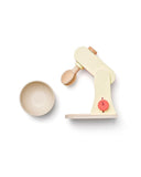 Houten mixer Geel