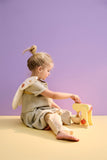 Houten mixer Geel
