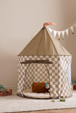 Tente de jeu - Check Khaki - Kid's Concept 