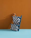 Wandregal Textil - Check Teal - Kid's Concept