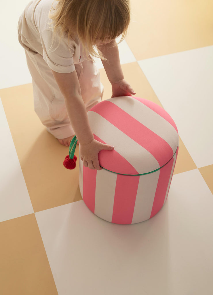 Sitzkissen mit Stauraum - Pink - Kid's Concept 