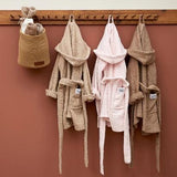 Badjas badstof - Soft Pink - Meyco