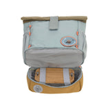 Mini Rolltop rugzak Nature - Light Blue