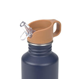 Drinkfles stainless steel - Little Gang - Smile Navy