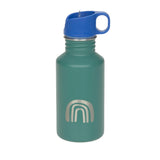 Drinkfles stainless steel - Little Gang - Rainbow Green