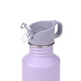 Drinkfles stainless steel - Little Gang - Heart Lilac