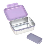 Lunchbox stainless steel - Little Gang - Heart Lilac - Lässig
