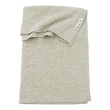Deken Knit basic - Sand Melange - Meyco