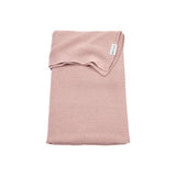 Gestreept gebreid deken - Purple pink/Soft pink