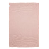 Gestreept gebreid deken - Purple pink/Soft pink
