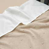 Deken Mini Knots - Sand - Meyco