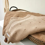 Deken Mini Knots - Sand - Meyco