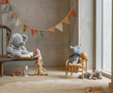 Vintage plush hond - Soft sand