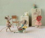 Tricycle mouse - Big sister with backpack - Maileg