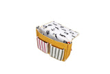 Schooltas - Wonders Coral Pink + Submarine yellow - Sticky Lemon