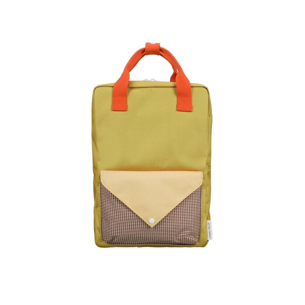 Rugzak large - Bookworm Green - Sticky Lemon