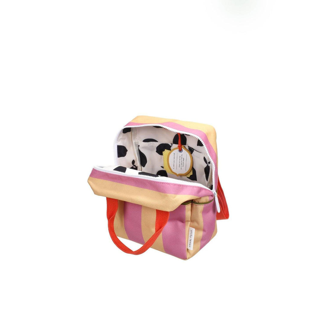 Rugzak small - Rosebay Pink + Apple Juice - Sticky Lemon
