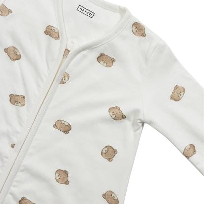 Schlafsack rund ungefüttert mit festem Arm Jersey Bear
