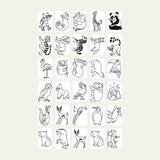 Refill voor Kidydraw Mini tekentablet - Once Upon a Time & Animals