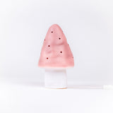 Nachtlampje Paddenstoel Small - Vintage Roze