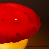 Nachtlampje Paddenstoel Medium - Rood