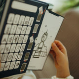 Refill voor Kidydraw Mini tekentablet - Dinosaurussen & Galaxy