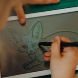 Refill voor Kidydraw Mini tekentablet - Animals Around the World & Oceans and Pirates