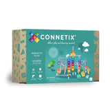 92 Teile - Regenbogen - Kugelbahn-Paket - CONNETIX
