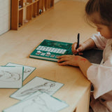 Refill voor Kidydraw Mini tekentablet - Animals Around the World & Oceans and Pirates