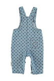 Tuinbroek - Denim Hearts
