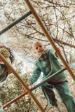 Broek - Groen & zwart gestreept