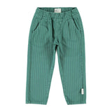 Broek - Groen & zwart gestreept