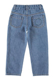 Jeansbroek - Washed navy denim