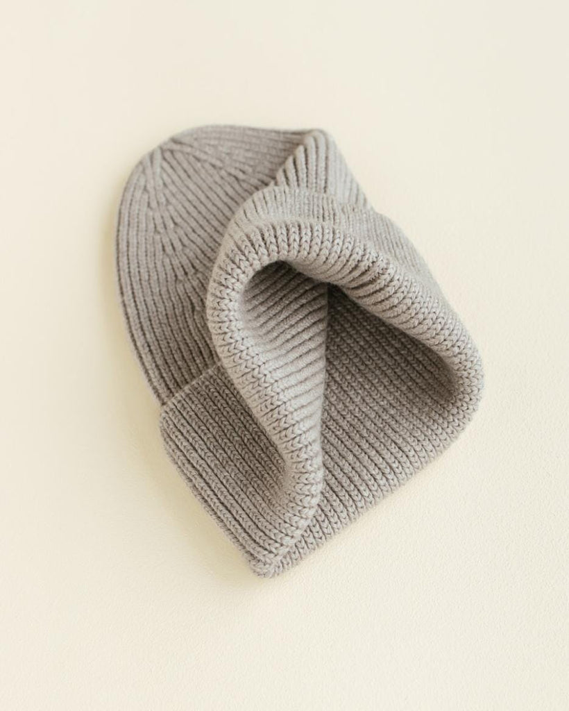 Beanie Fonzie Adult - Pebble