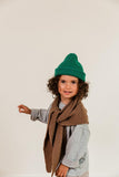 Beanie Fonzie Kids - Grass - Hvid
