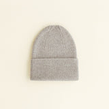 Beanie Fonzie Newborn - Pebble - Hvid