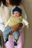 Booties - Blue / Grass