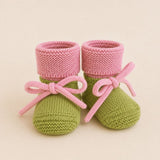 Booties - Lime pop / Cotton candy