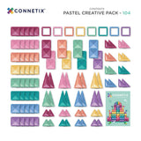 104 stuks - Pastel -  Creative Pack - CONNETIX