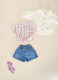 Short en jean - Denim bleu moyen - Play Up