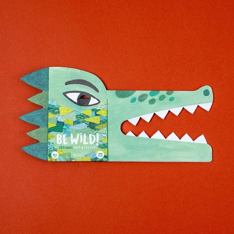 Masker met stickers Be Wild! Krokodil - Londji