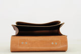 Lederen kleutertas met magneetsluiting - Rabbit Aubergine