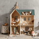 Wooden dollhouse - House of miniature Dollhouse - Maileg
