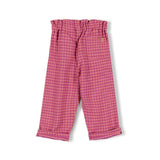 Ril Pants - Chili Checkered