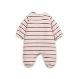 Gestreepte jersey jumpsuit - Amora