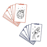 Refill voor Kidydraw Mini tekentablet - Dinosaurussen & Galaxy