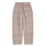 Broek - ecru met luipaardprint