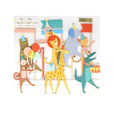 Taartdecoratieset Animal Parade