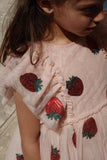 Yvonne jurk - Strawberry