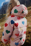 Nuka jas - Coeur rose coloré